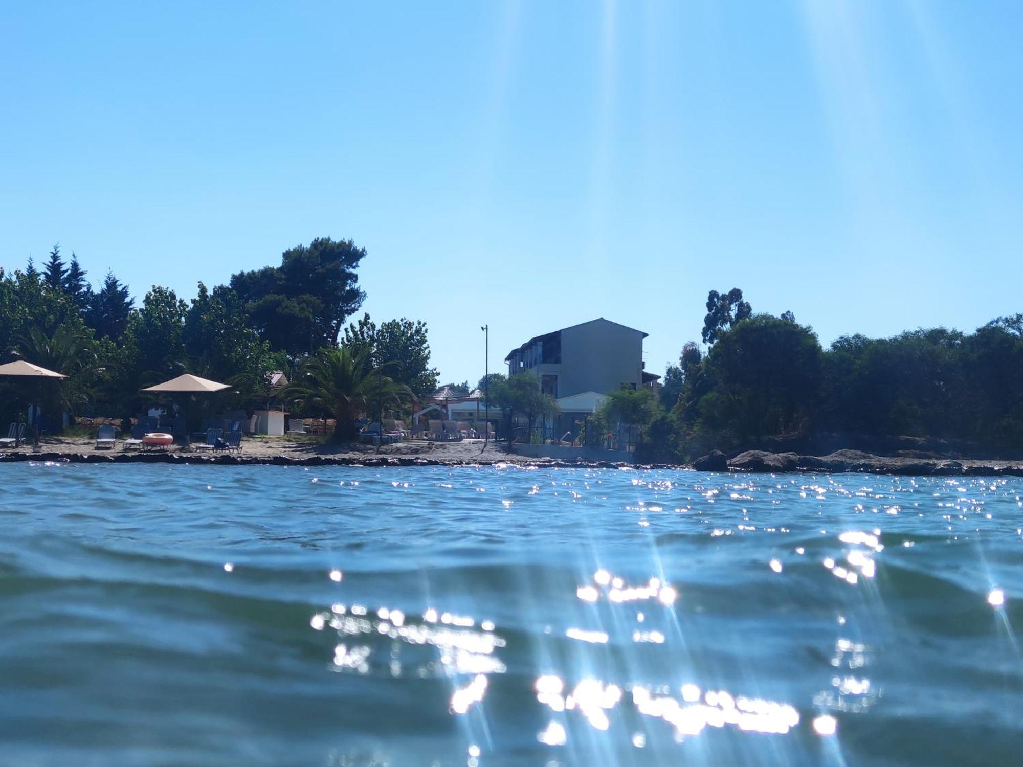 Aparthotel Blue Waves Corfu Kávos Zewnętrze zdjęcie